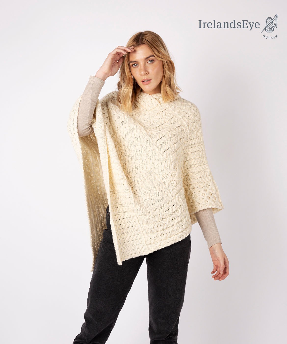 Irelandseye Ierse Poncho iep A909