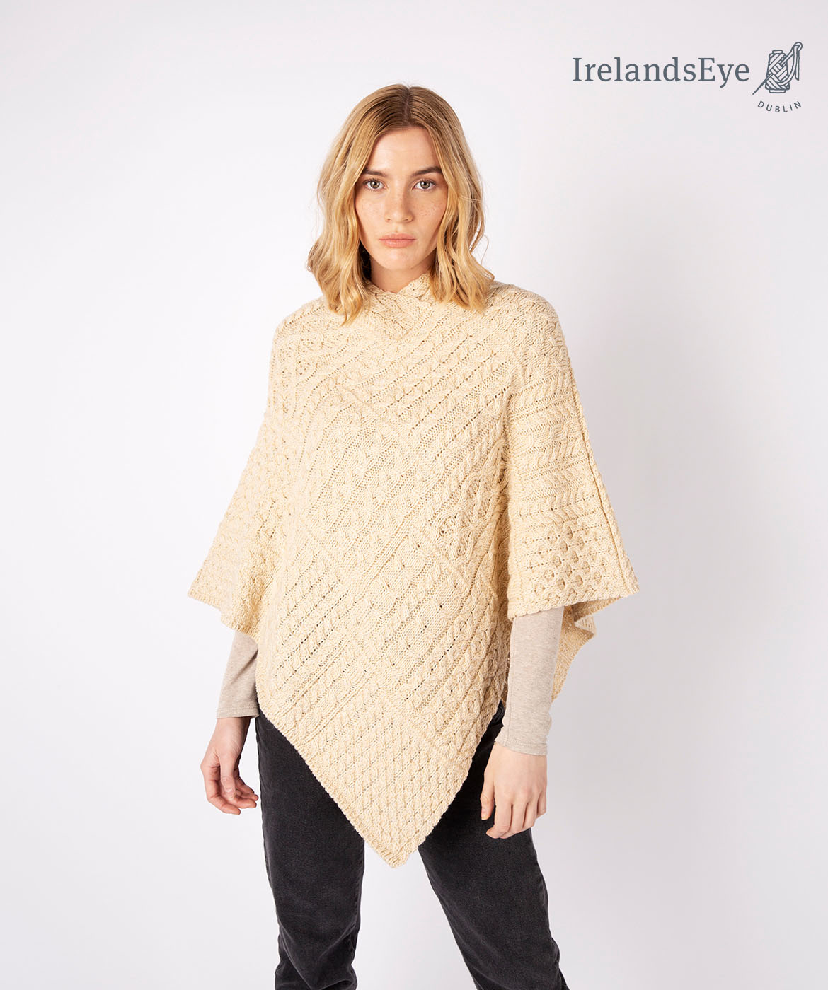 Irelandseye Poncho irlandais elm A909