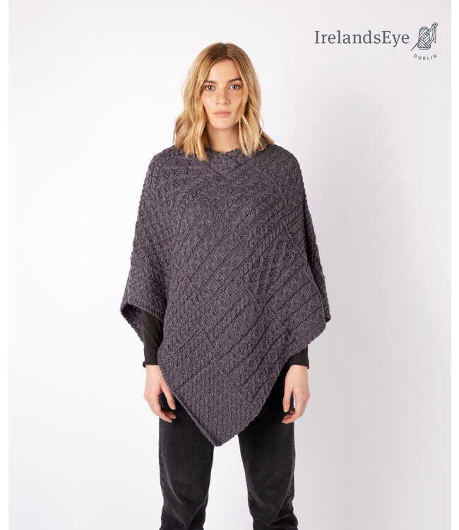 Irelandseye Irish Poncho elm A909