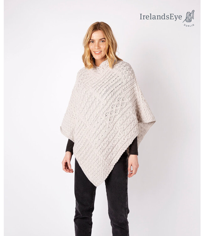 Irelandseye Irish Poncho elm A909