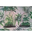 Tissu en lin  terrarium