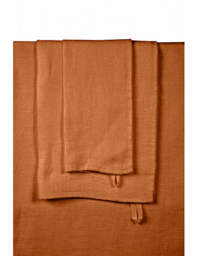 haomy caramel linen bath towel