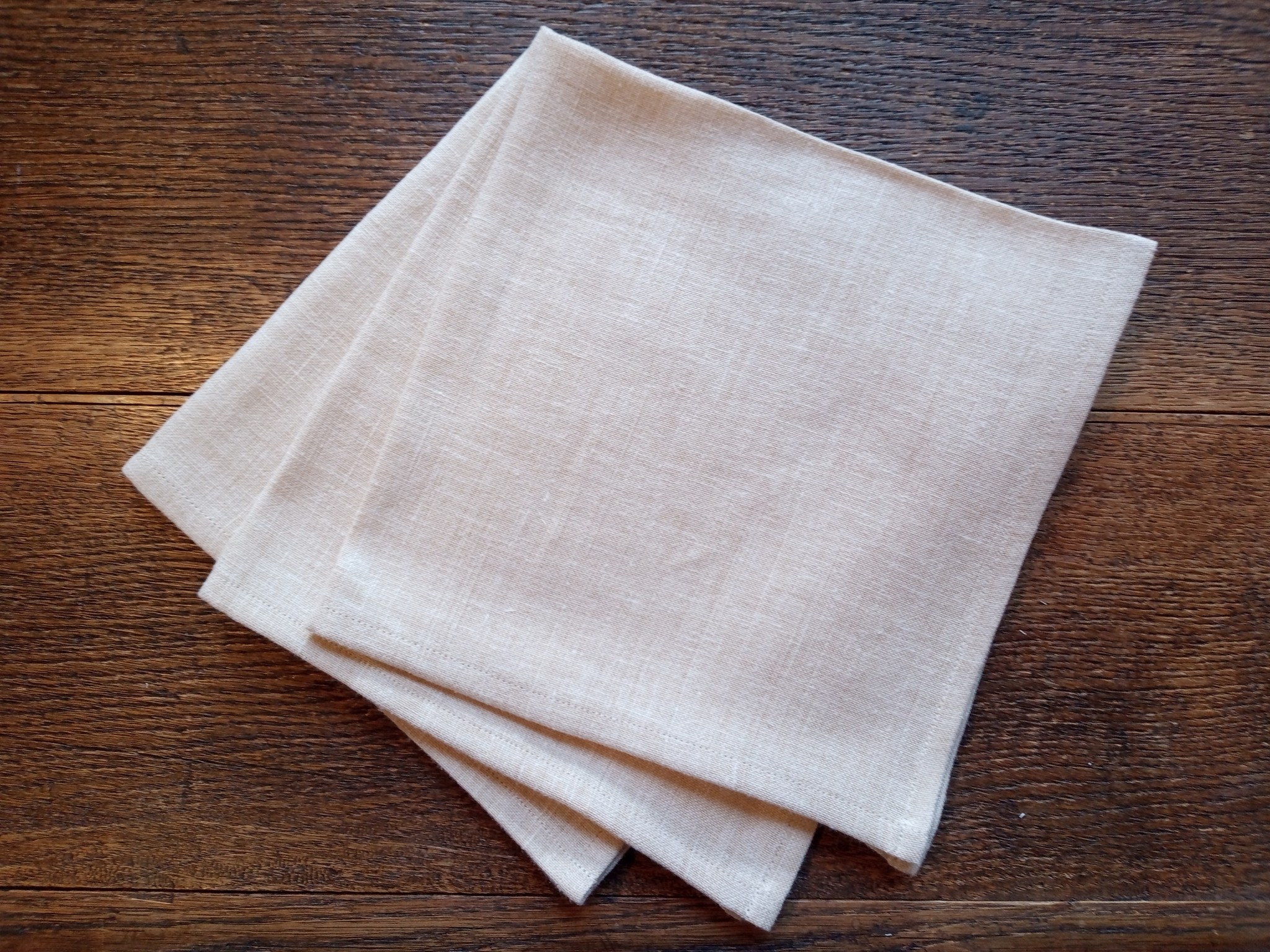Le grenier du lin beige linen napkin