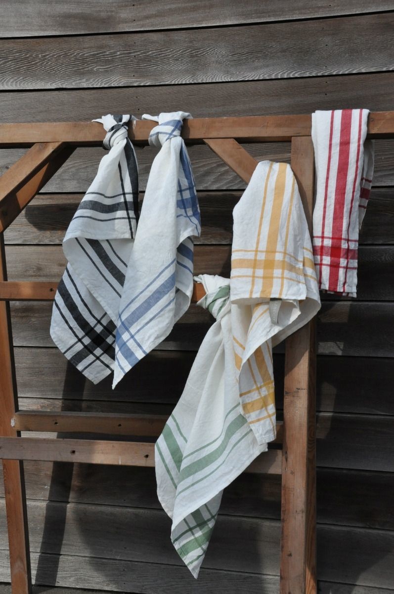 Libeco camaret linen tea towel