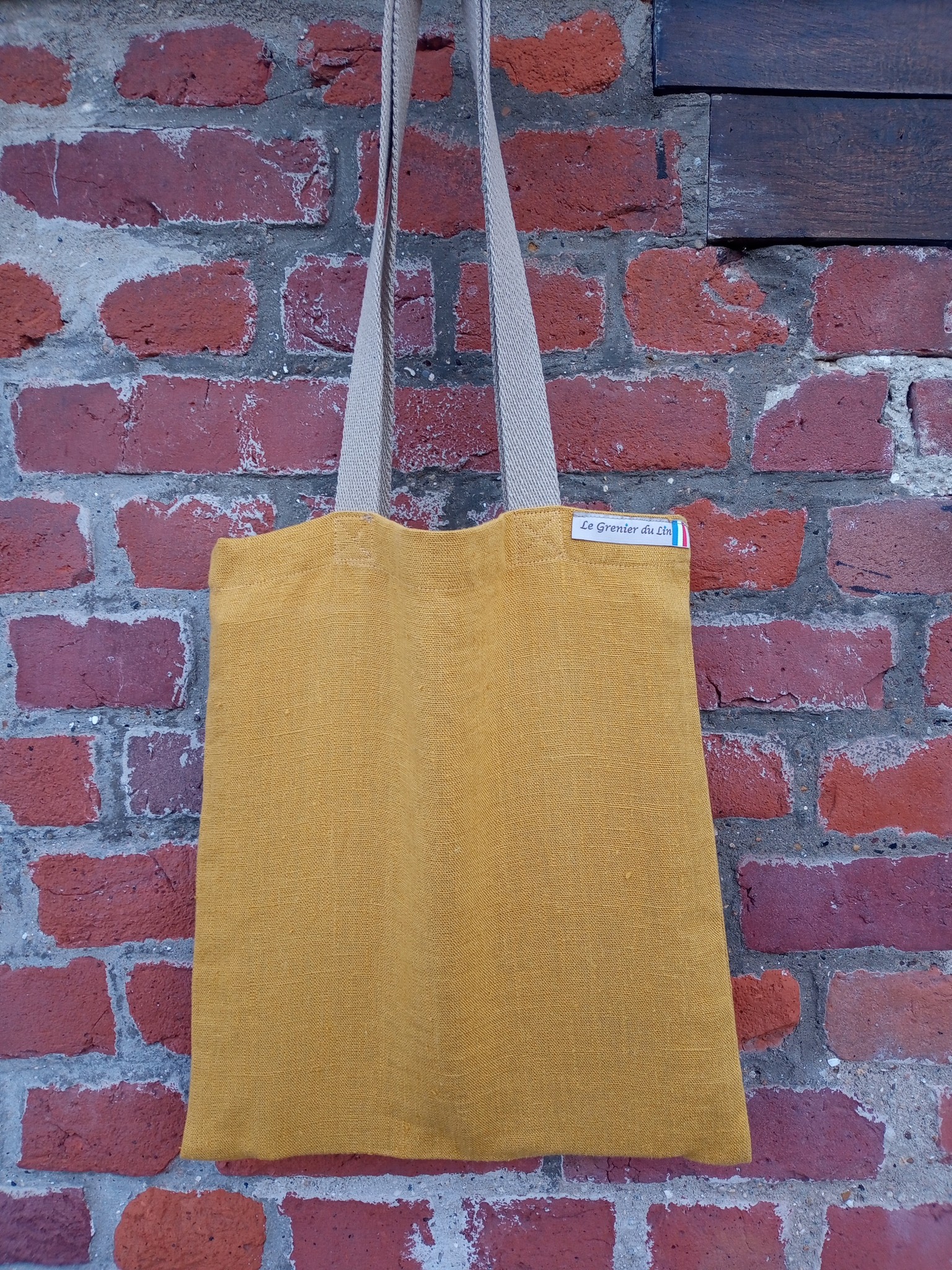 Le grenier du lin plain tote bag