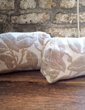 Le grenier du lin beige/linen leaf linen case