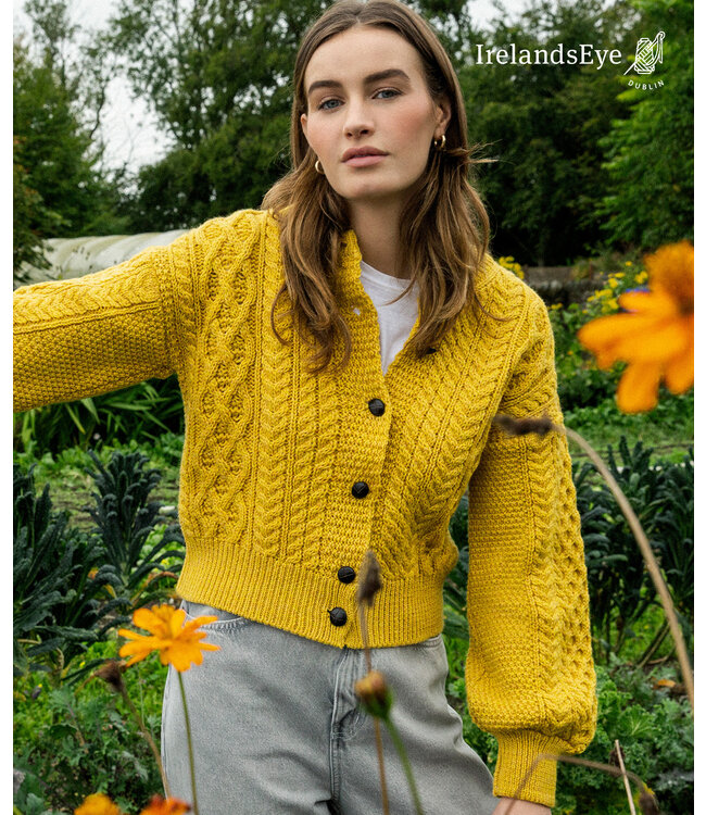 Irelandseye Cardigan irlandais "CLOVER / A950"