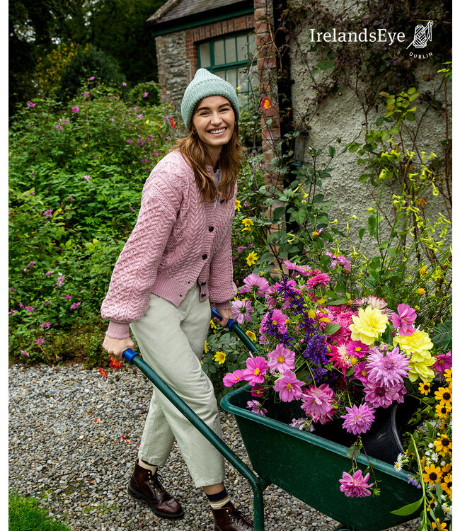 Irelandseye Cardigan irlandais "CLOVER / A950"