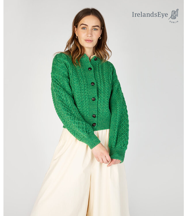 Irelandseye Cardigan irlandais "CLOVER / A950"