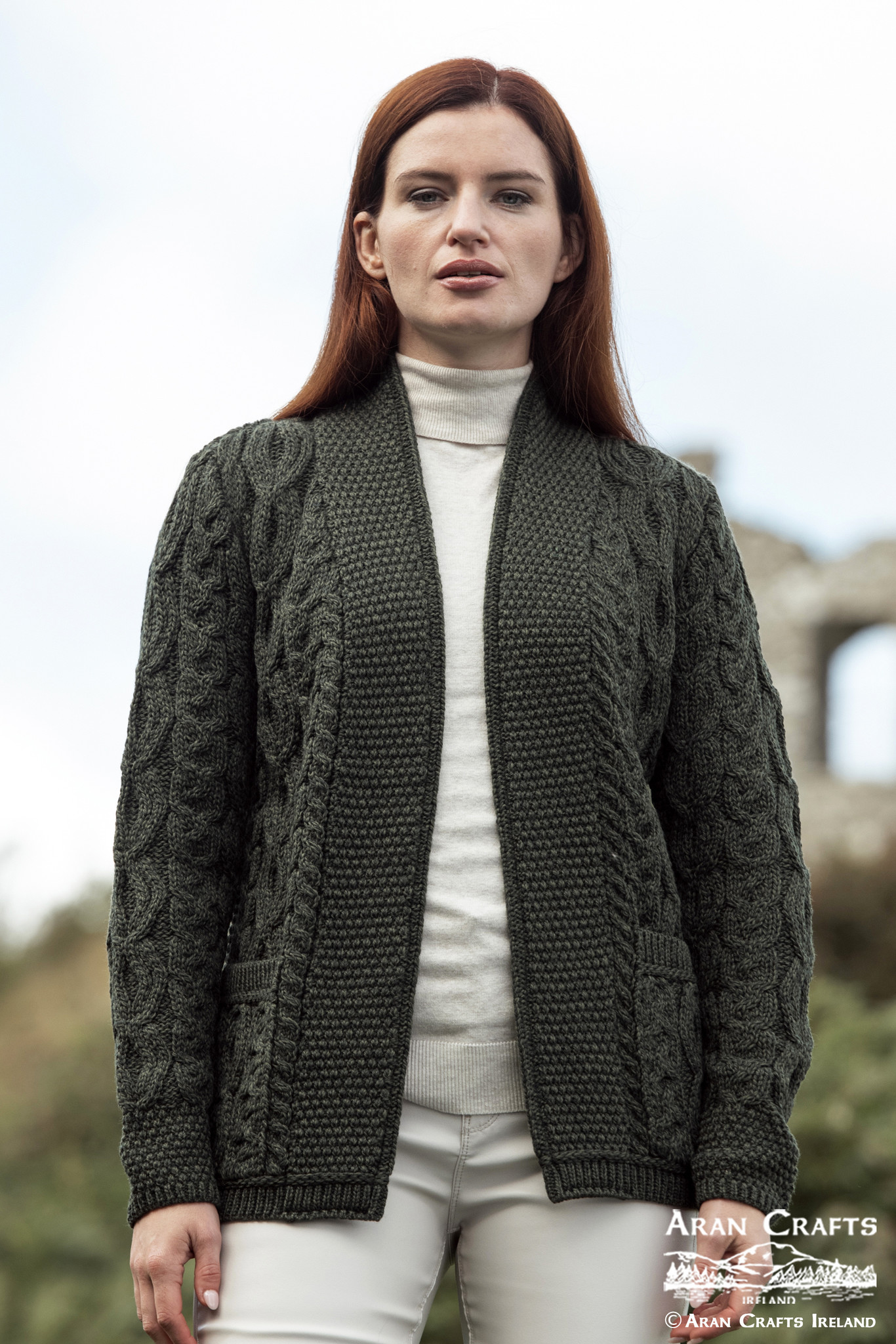 aran craft Oranmore vest X5170