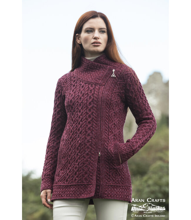 aran craft Athenry Iers lang vest X5138