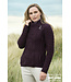 aran craft "Z4630"Iers vest met zijrits