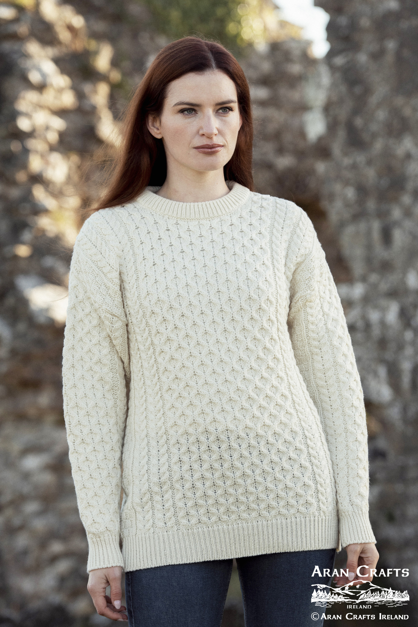 aran craft Irish jumper kildare C1949