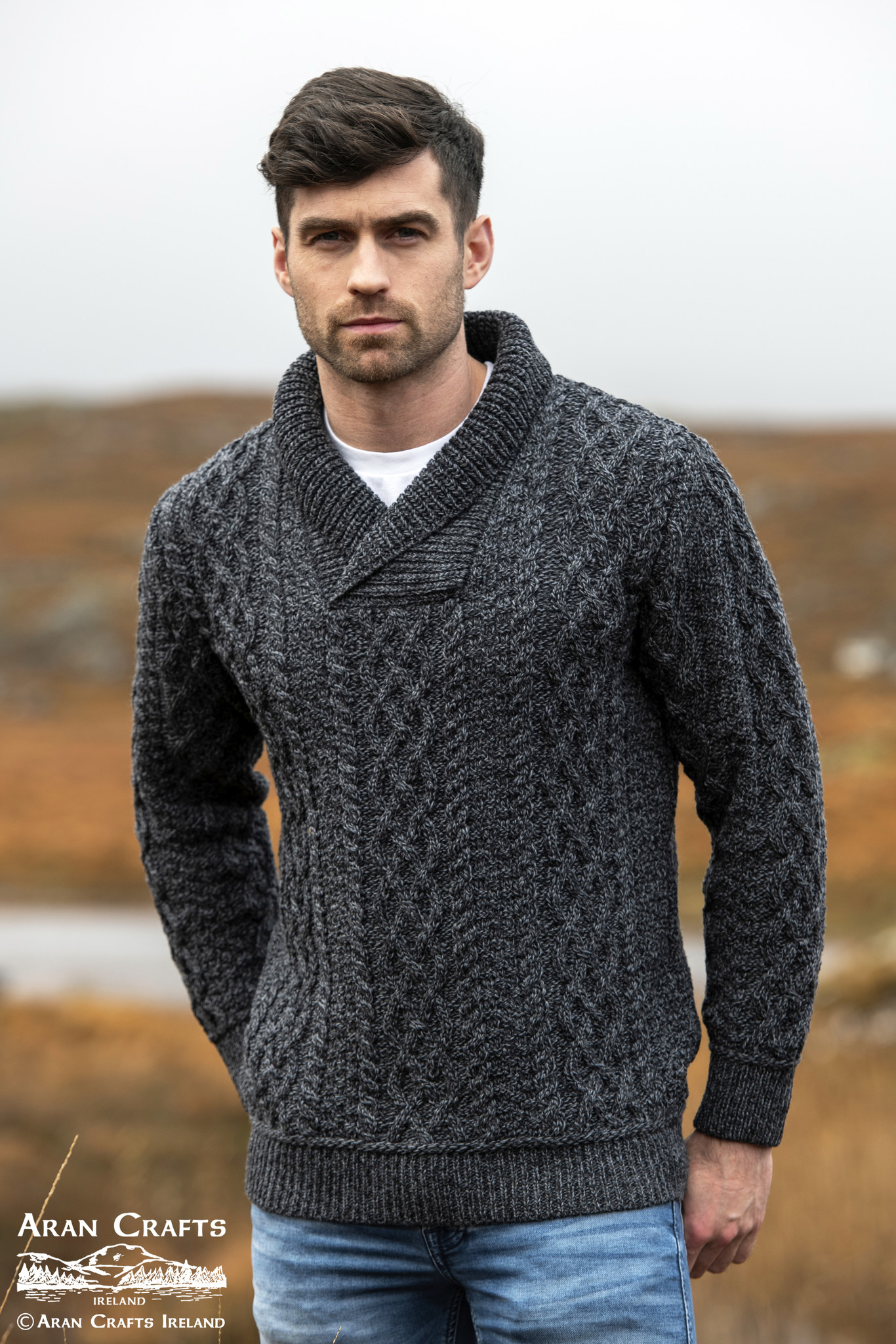 aran craft Irish bunratty jumper SH5065