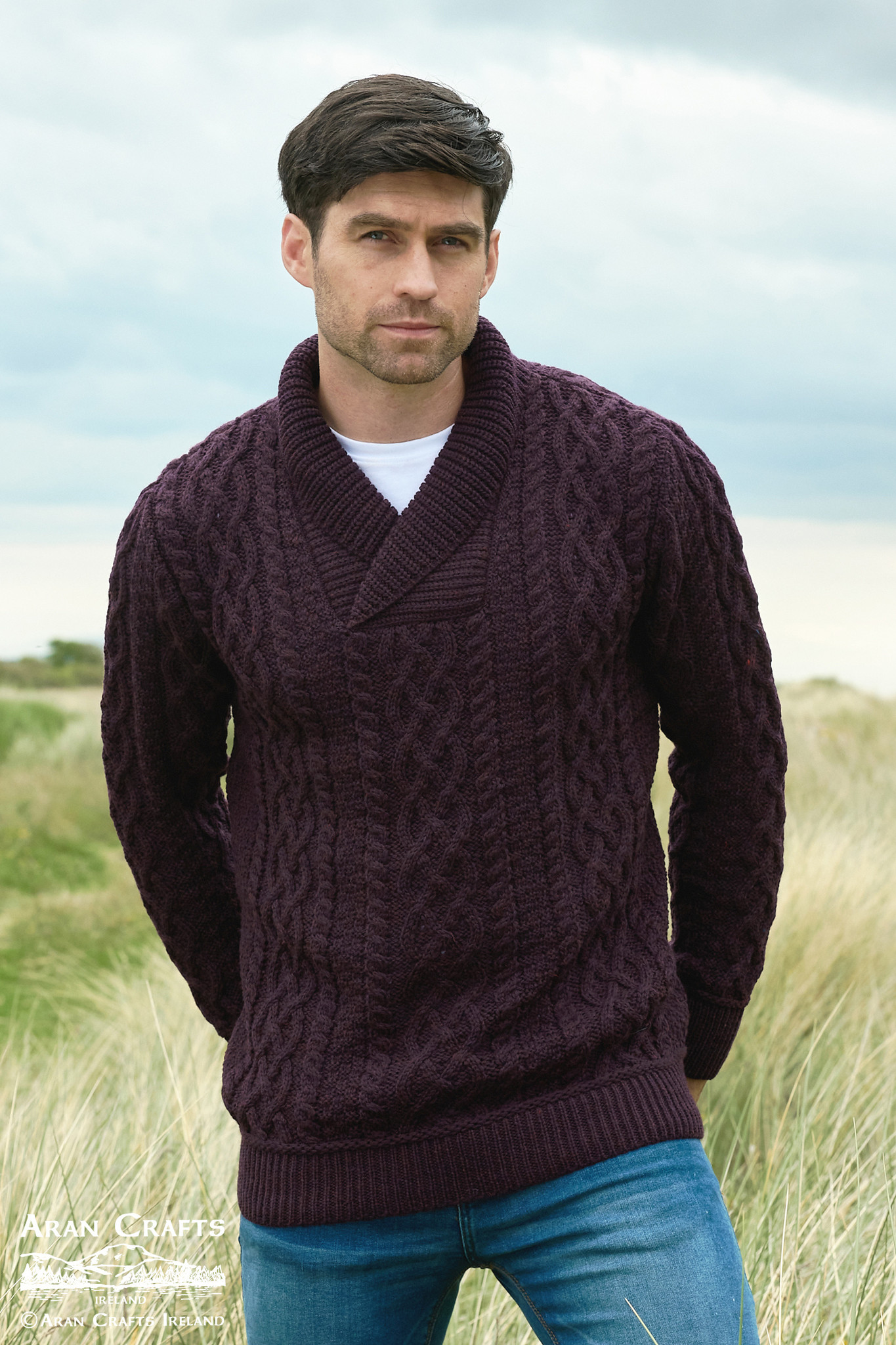 aran craft Irish bunratty jumper SH5065