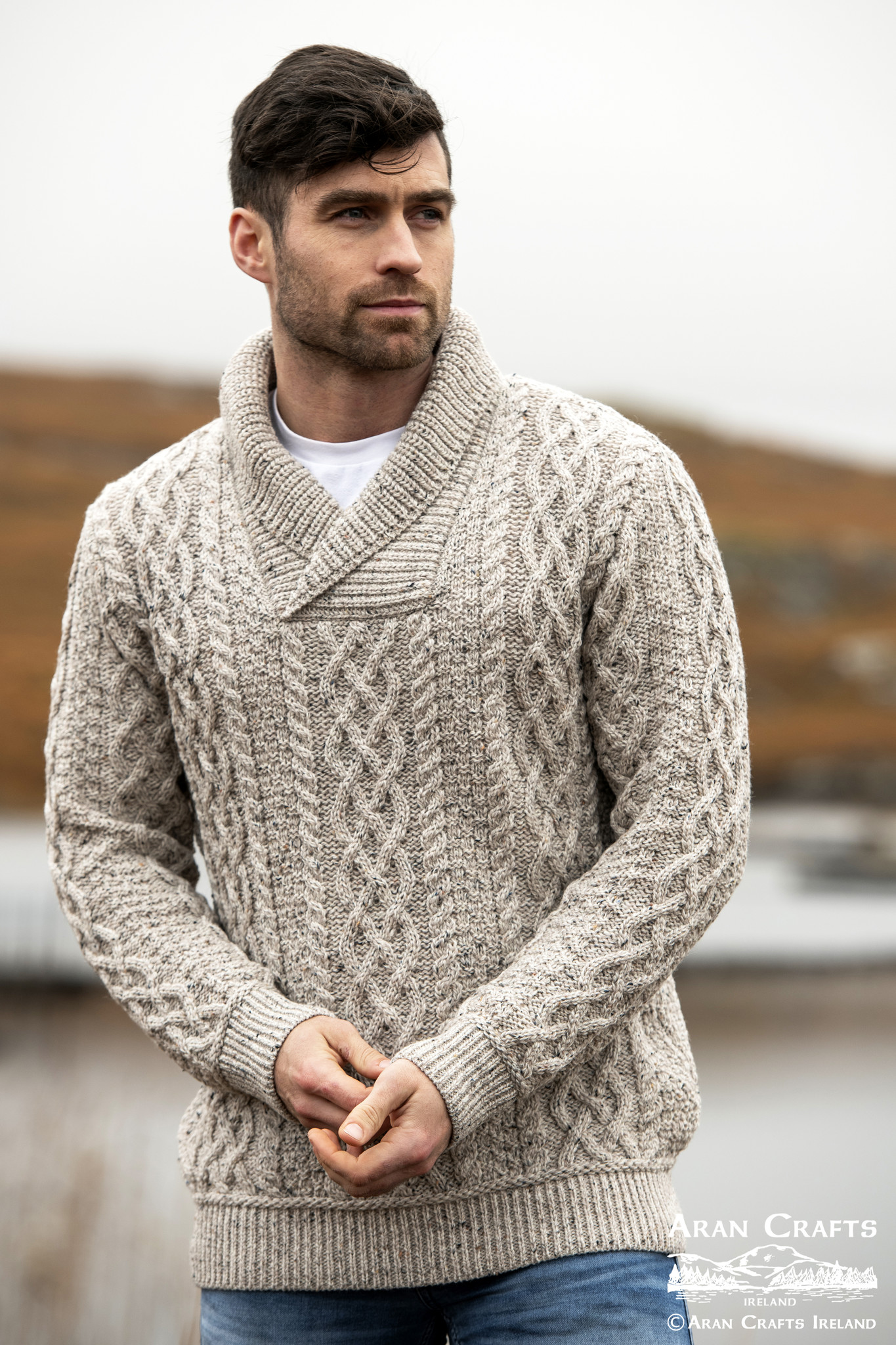 aran craft Irish bunratty jumper SH5065