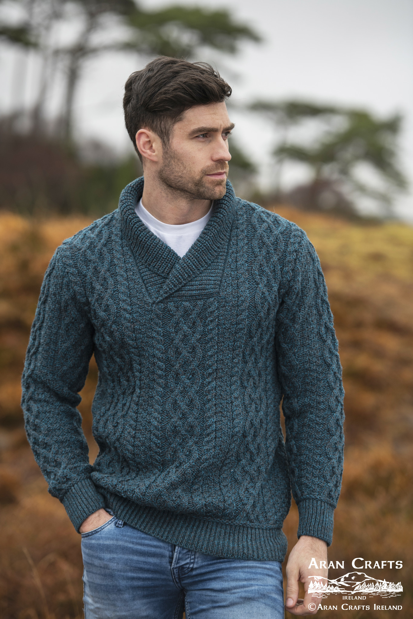 aran craft Irish bunratty jumper SH5065