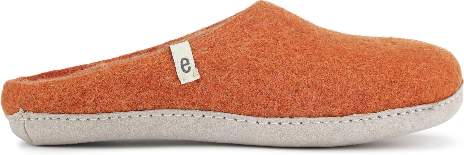 egos Apricot boiled wool slippers