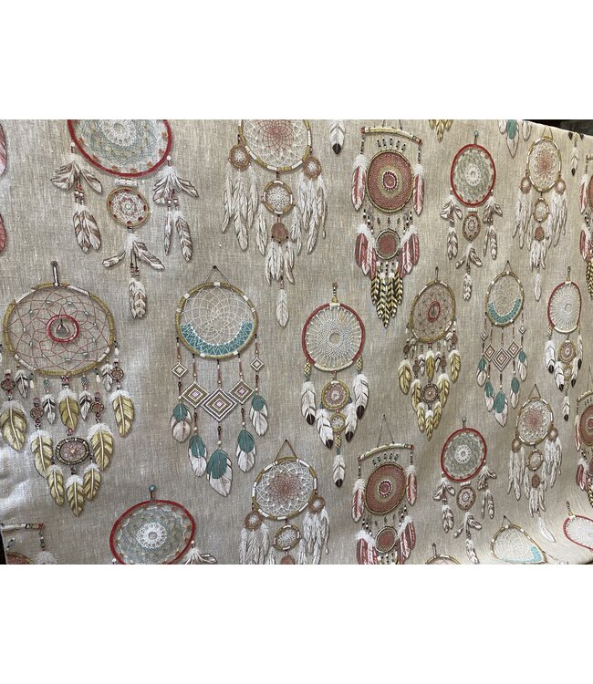 Tissu en lin attrape rêves