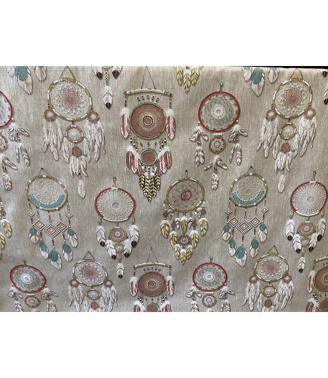 Tissu en lin attrape rêves