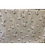 Tissu en lin poules