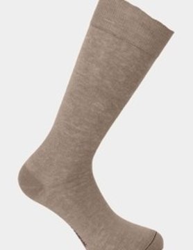 Chaussettes hommes  en lin hautes unies