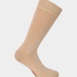 Men's high plain linen socks