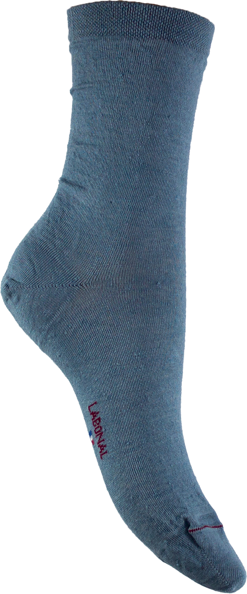 Women's high plain linen socks