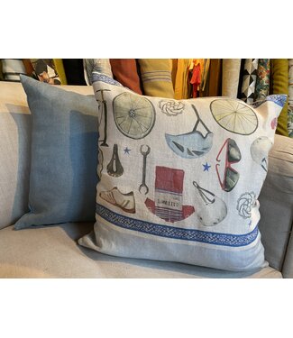 Le grenier du lin linen cushion patterns bicycle accessories
