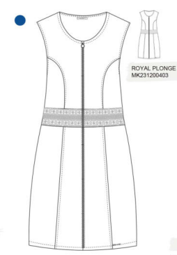 Maloka ROYAL linen dress