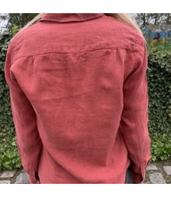 Le grenier du lin Long sleeve linen blouse