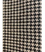 Houndstooth linnen meubelstof