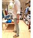 Le grenier du lin Pantalon  en lin "CLARK"  vert pâle