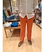Le grenier du lin Pantalon  en lin "van" Terre Brulé