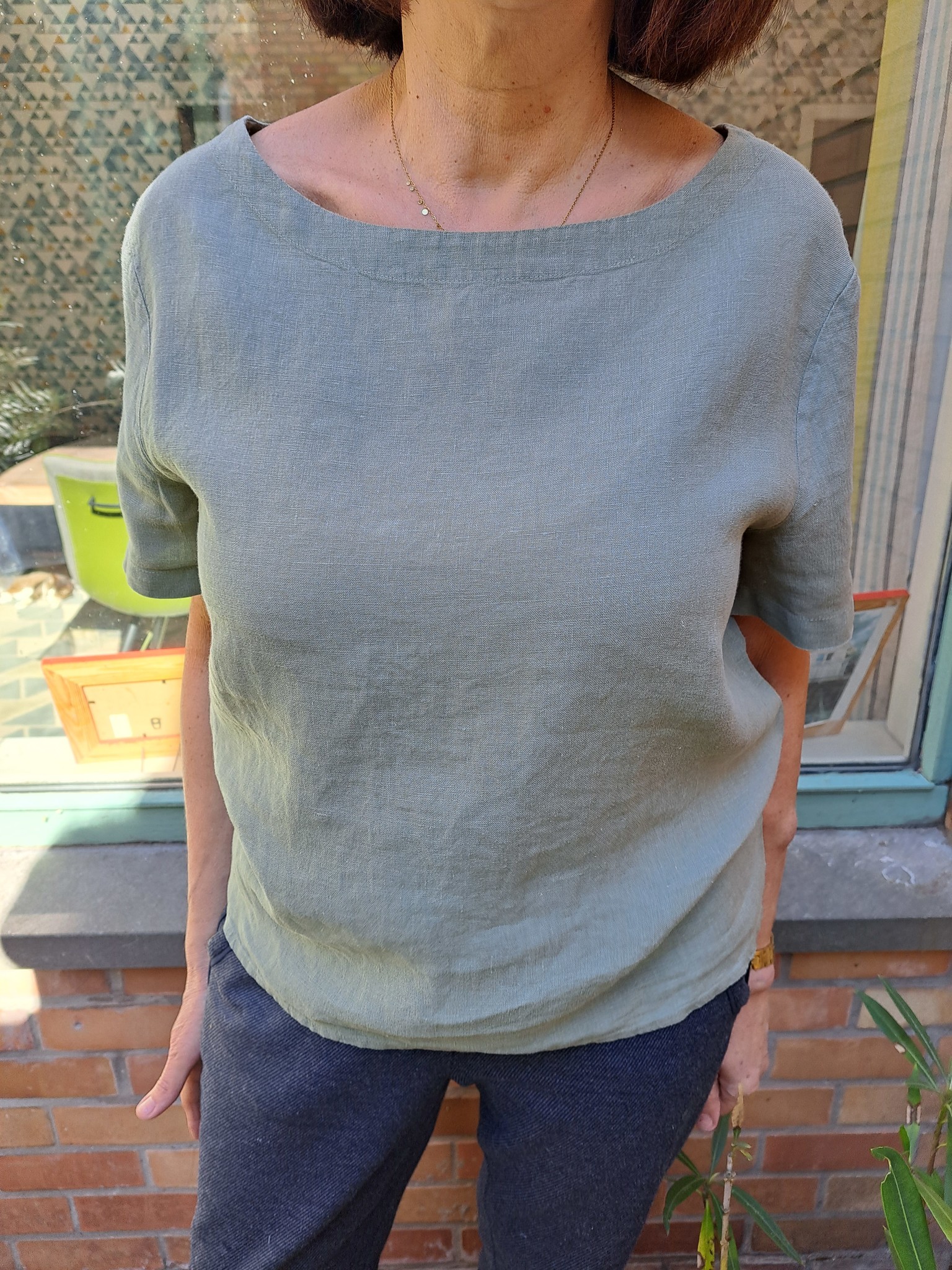 Le grenier du lin Linen top osaka