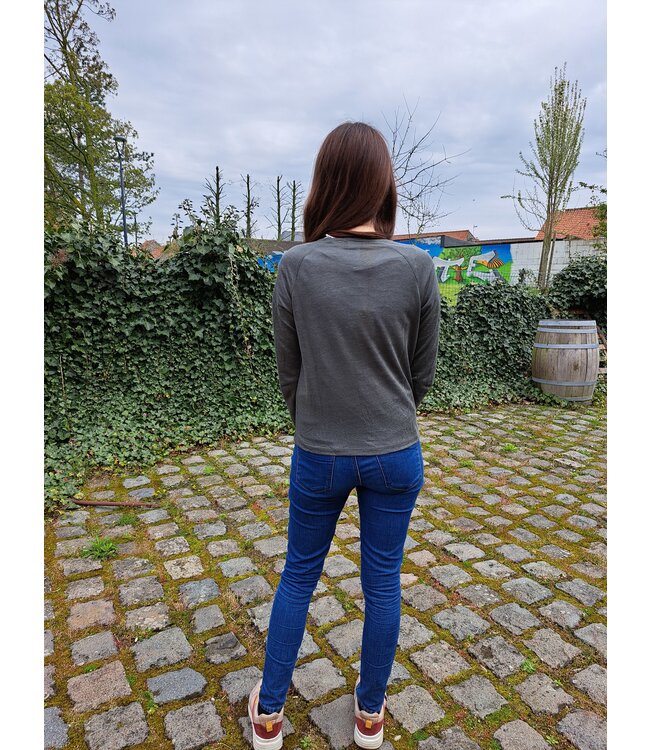 Le grenier du lin Malou linen knitted cardigan