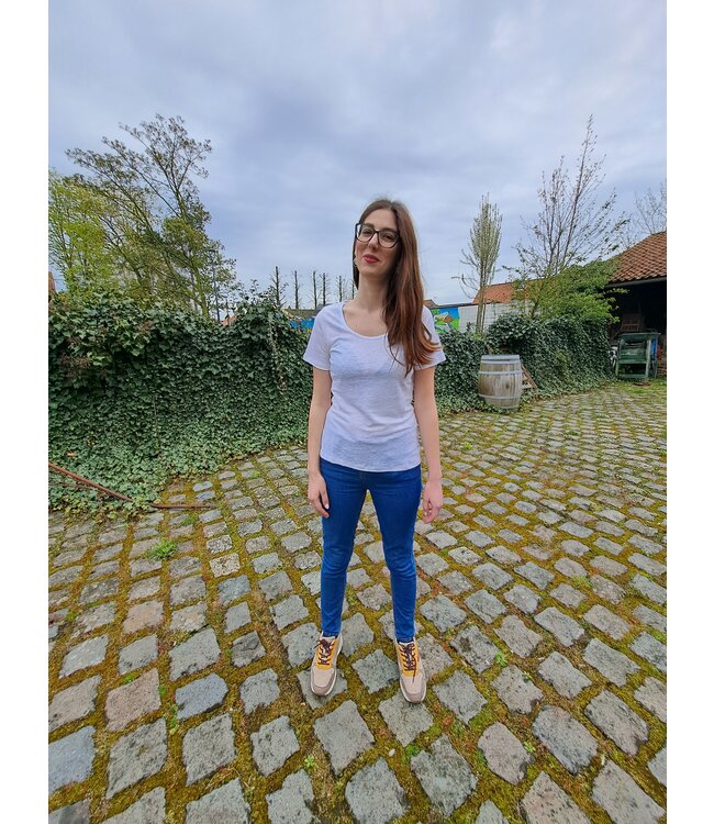 Le grenier du lin Top in marcia linen knit