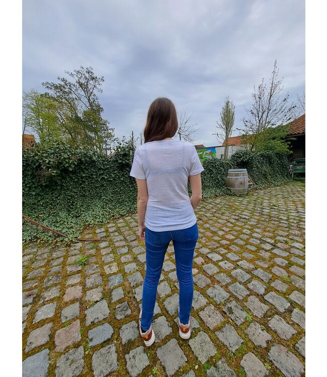 Le grenier du lin Top in marcia linen knit