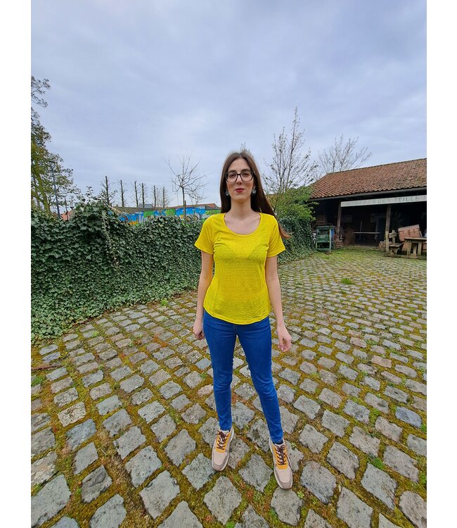 Le grenier du lin Top in marcia linnen breisel