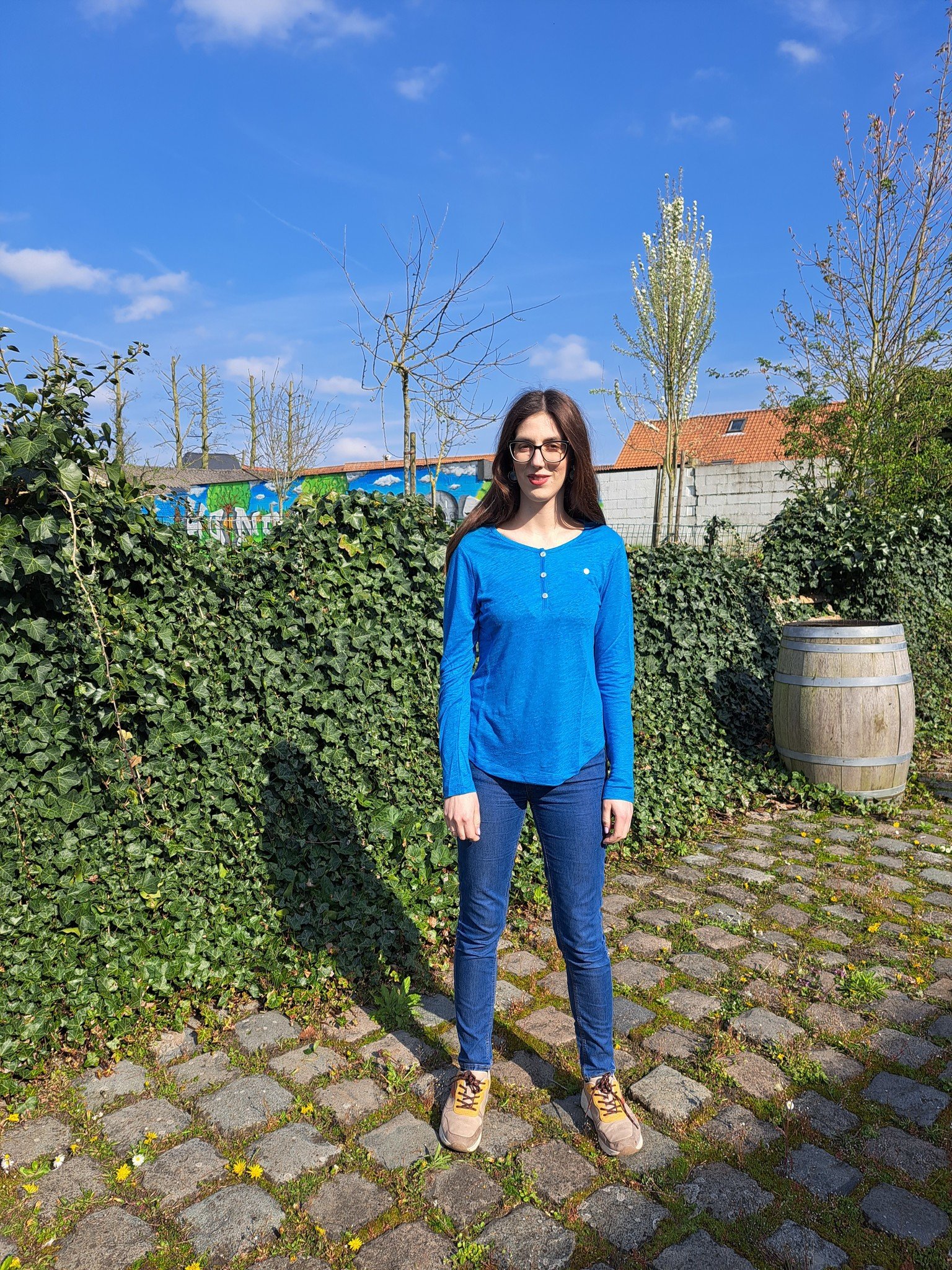 Le grenier du lin Linen knitted jumper