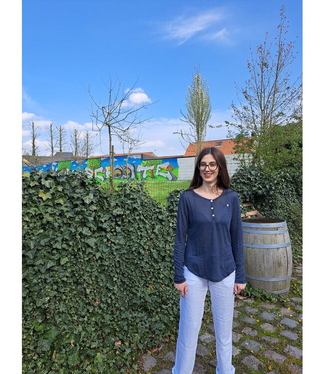 Le grenier du lin Pull en maille de lin