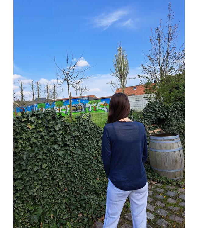 Le grenier du lin Pull en maille de lin