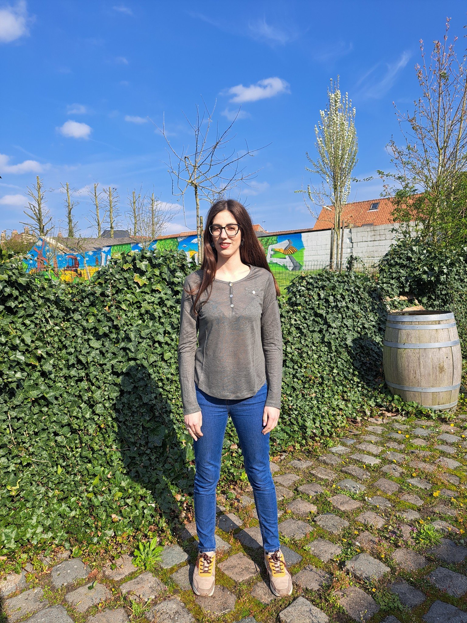 Le grenier du lin Linen knitted jumper