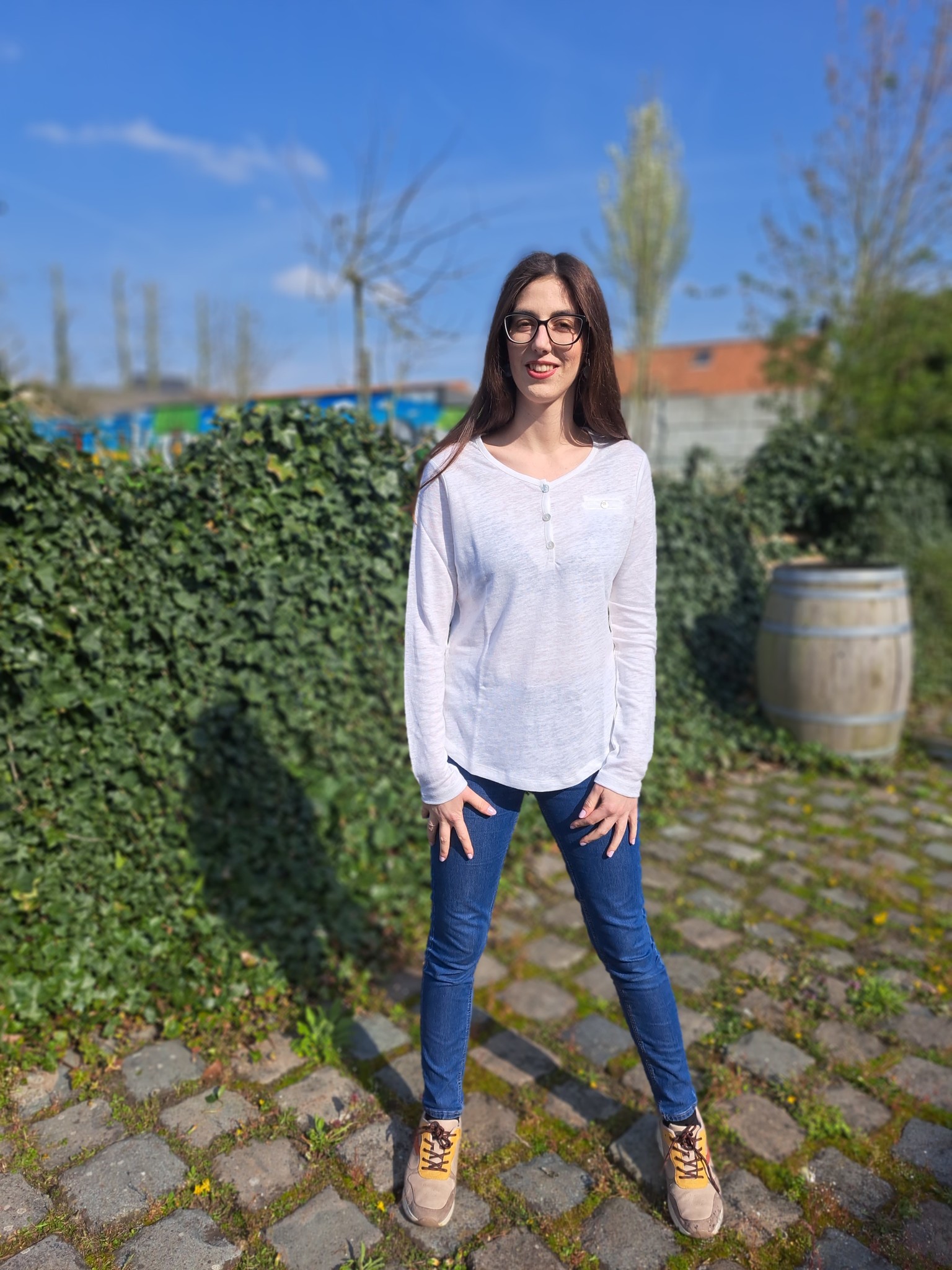 Le grenier du lin Linen knitted jumper