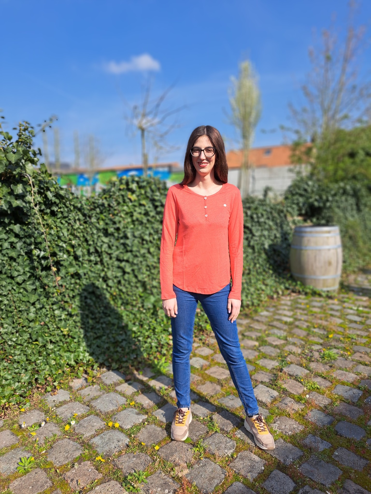 Le grenier du lin Linen knitted jumper