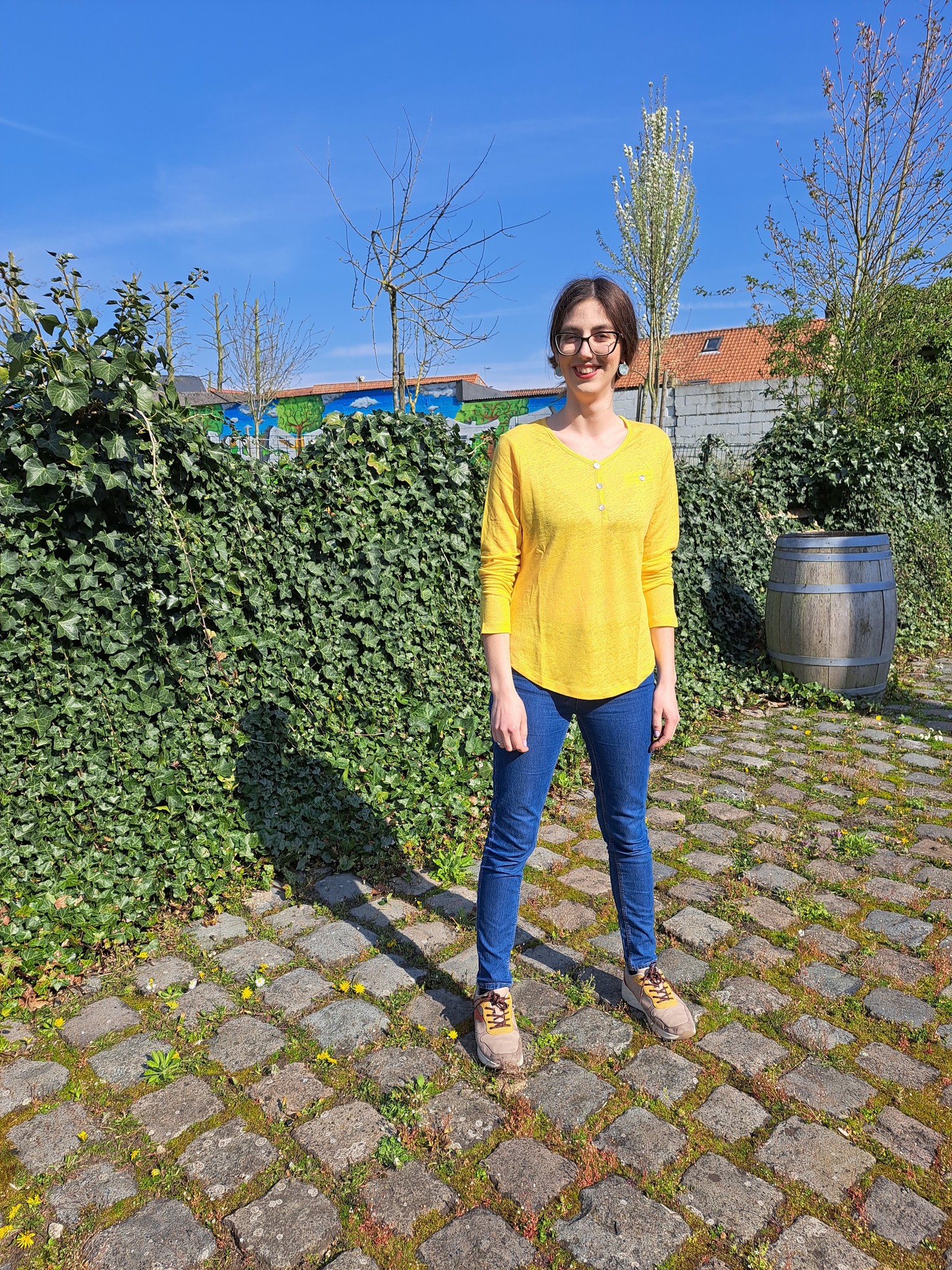 Le grenier du lin Linen knitted jumper