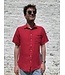 Le grenier du lin Raspberry linen short sleeve shirt