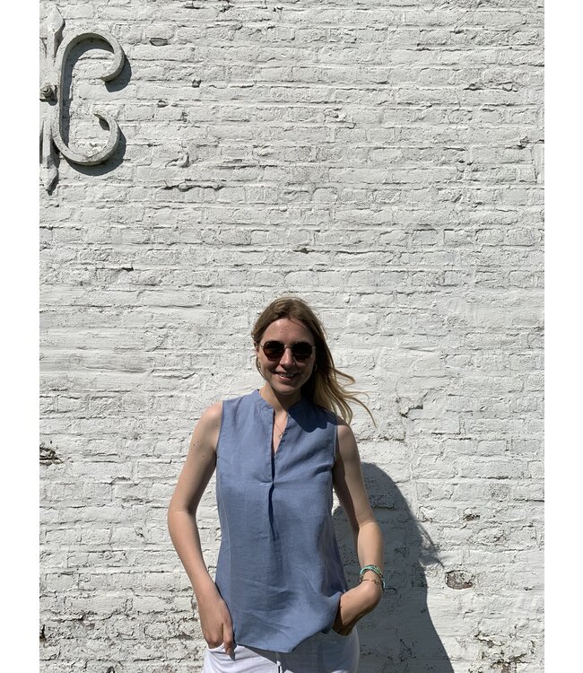 Le grenier du lin Sushi linen top