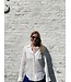 Le grenier du lin Linnen blouse met lange mouwen