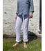 Le grenier du lin Pantalon en lin homme Van – Blanc
